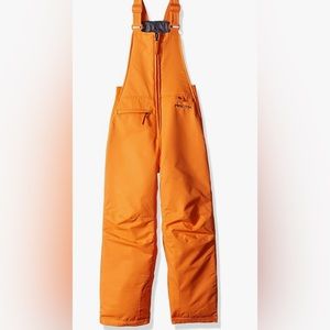1550 Arctix Youth Snow Bib Overalls - orange size large